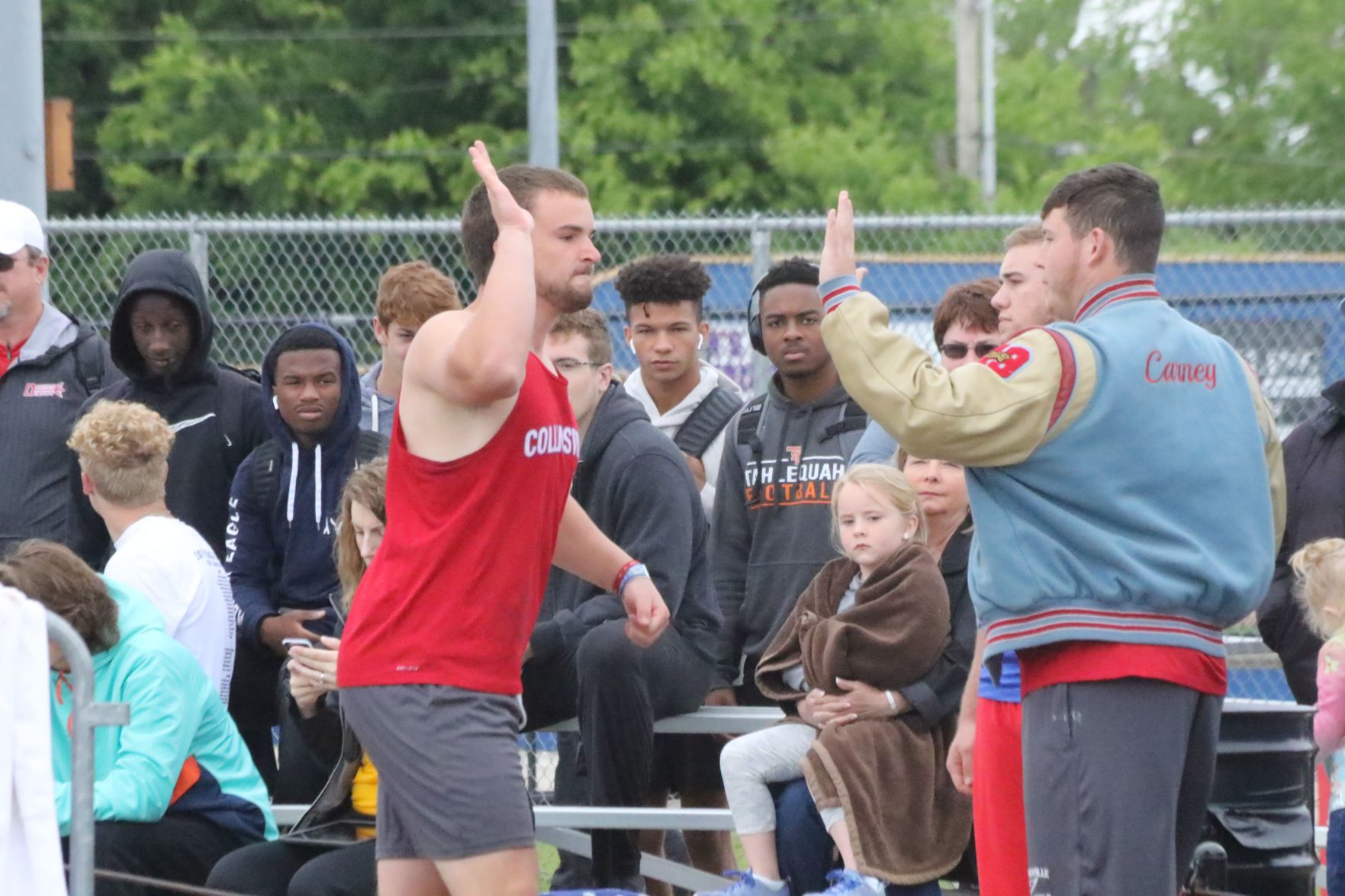 Collinsville Track at State Meet